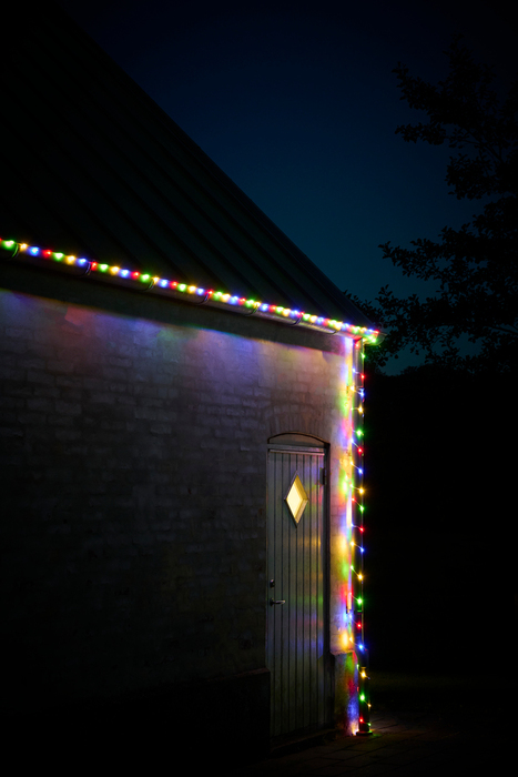 Lyskjede Flex 200 LED multi 19,9 meter